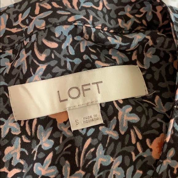 Loft Floral Long Sleeve Top - Picture 4 of 7